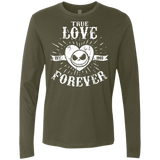 T-Shirts Military Green / Small True Love Forever Nightmare Men's Premium Long Sleeve