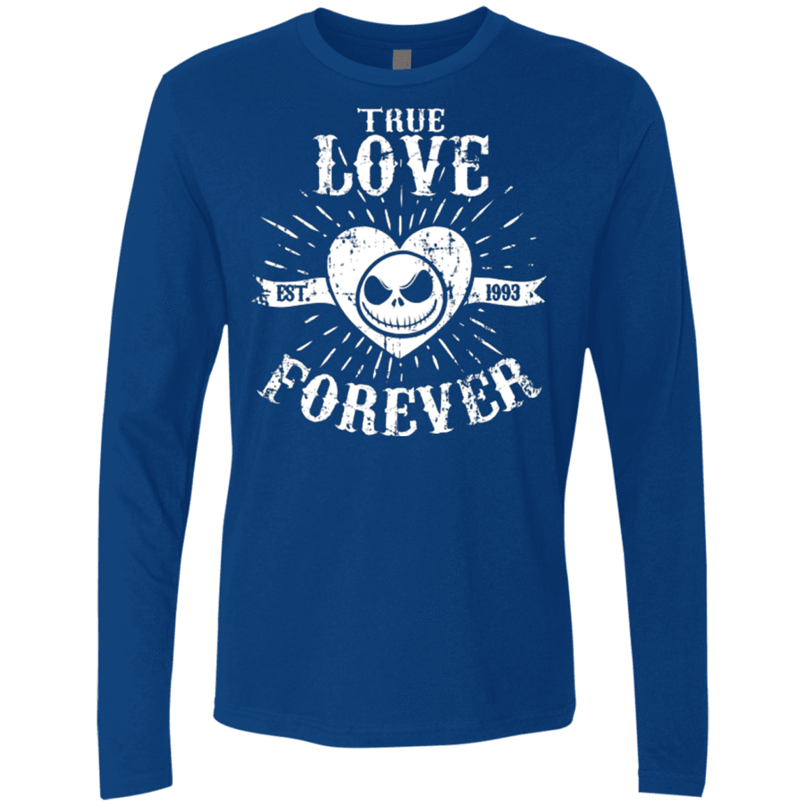 T-Shirts Royal / Small True Love Forever Nightmare Men's Premium Long Sleeve