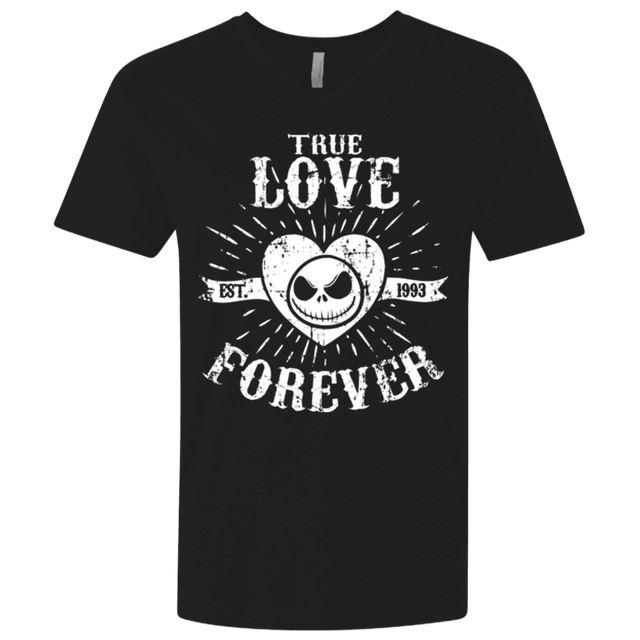 T-Shirts Black / X-Small True Love Forever Nightmare Men's Premium V-Neck