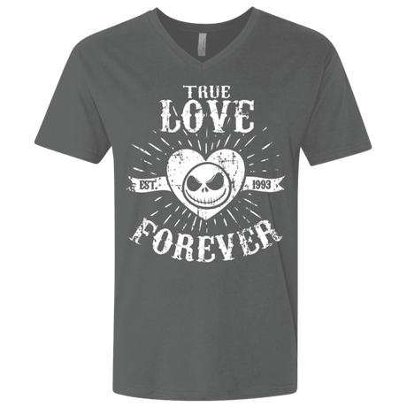 T-Shirts Heavy Metal / X-Small True Love Forever Nightmare Men's Premium V-Neck