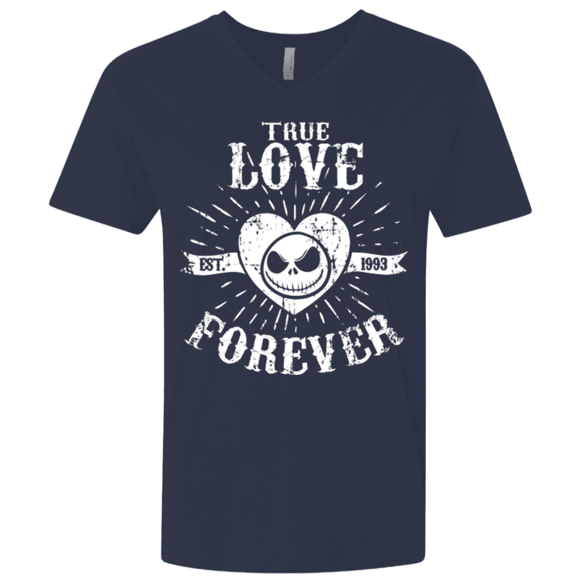 T-Shirts Midnight Navy / X-Small True Love Forever Nightmare Men's Premium V-Neck