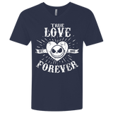 T-Shirts Midnight Navy / X-Small True Love Forever Nightmare Men's Premium V-Neck