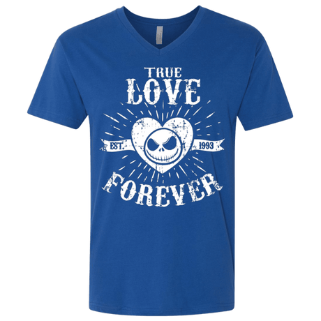 T-Shirts Royal / X-Small True Love Forever Nightmare Men's Premium V-Neck
