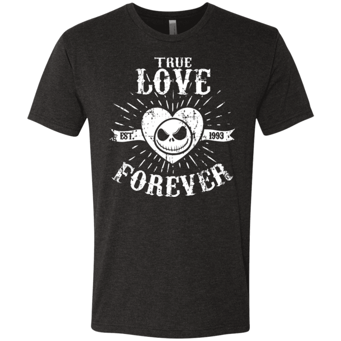 T-Shirts Vintage Black / Small True Love Forever Nightmare Men's Triblend T-Shirt