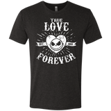 T-Shirts Vintage Black / Small True Love Forever Nightmare Men's Triblend T-Shirt
