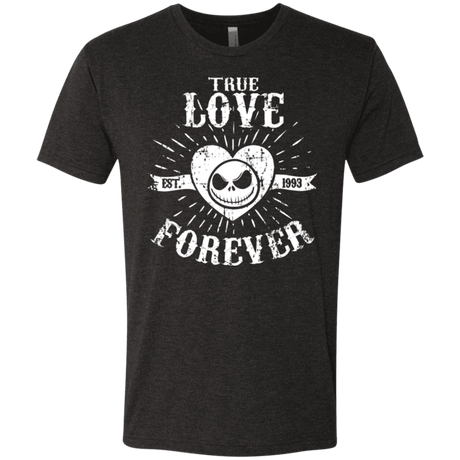 T-Shirts Vintage Black / Small True Love Forever Nightmare Men's Triblend T-Shirt
