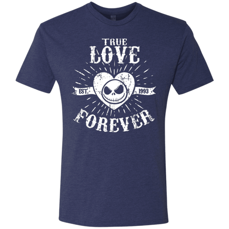 T-Shirts Vintage Navy / Small True Love Forever Nightmare Men's Triblend T-Shirt