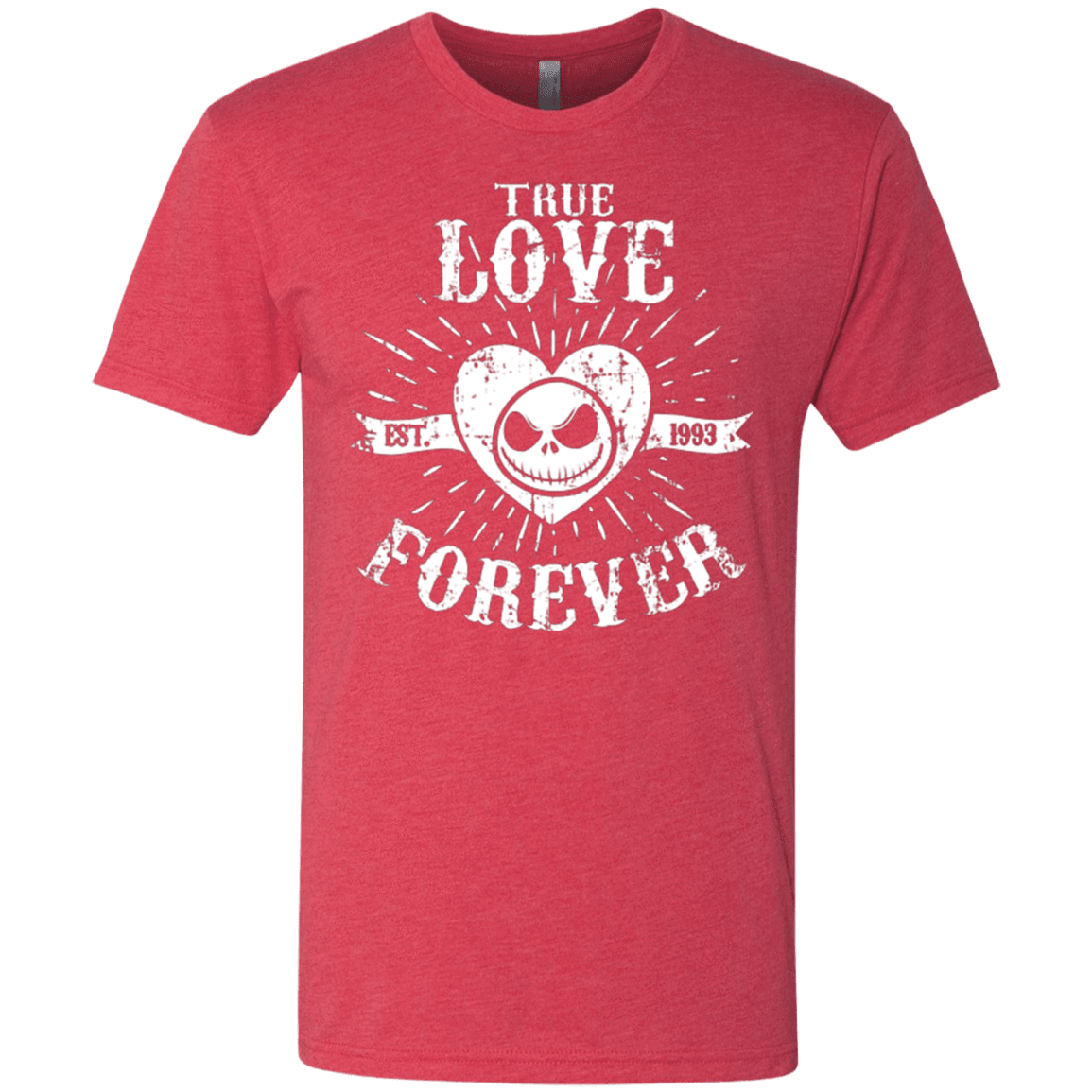 T-Shirts Vintage Red / Small True Love Forever Nightmare Men's Triblend T-Shirt