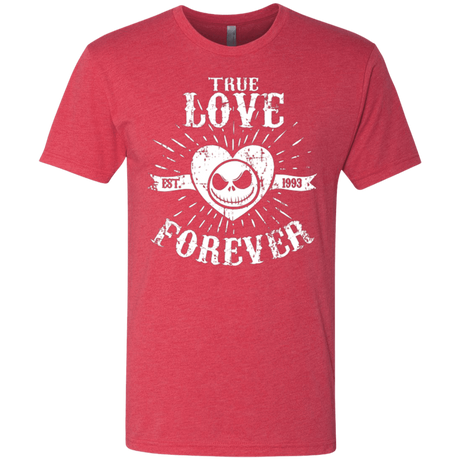 T-Shirts Vintage Red / Small True Love Forever Nightmare Men's Triblend T-Shirt