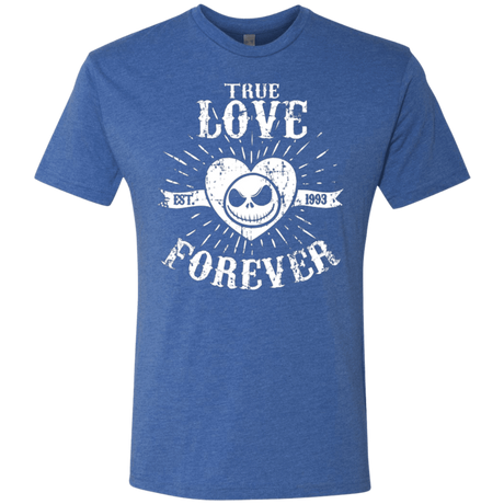 T-Shirts Vintage Royal / Small True Love Forever Nightmare Men's Triblend T-Shirt