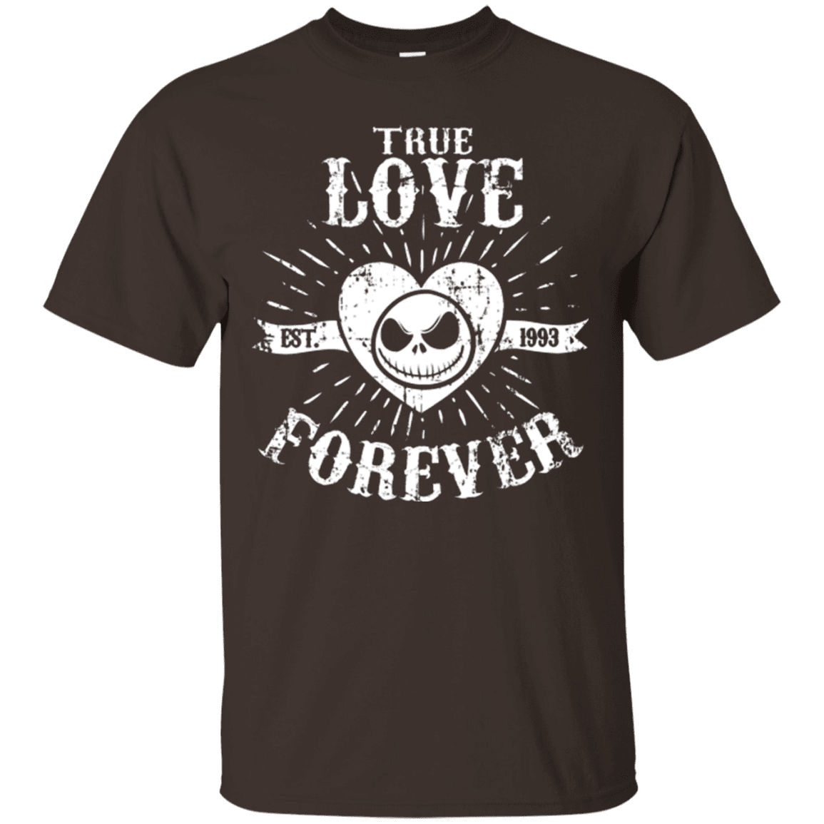 T-Shirts Dark Chocolate / Small True Love Forever Nightmare T-Shirt