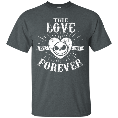 T-Shirts Dark Heather / Small True Love Forever Nightmare T-Shirt
