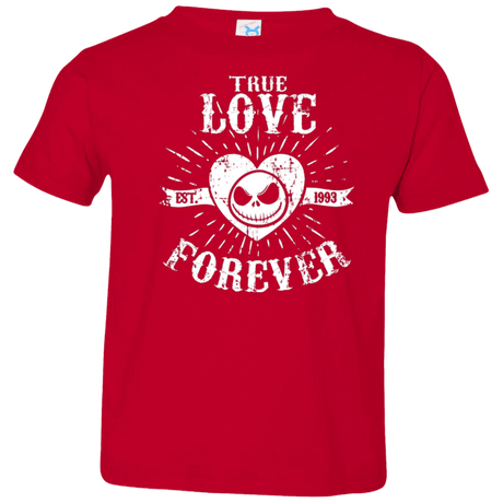 T-Shirts Red / 2T True Love Forever Nightmare Toddler Premium T-Shirt