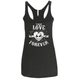 T-Shirts Vintage Black / X-Small True Love Forever Nightmare Women's Triblend Racerback Tank