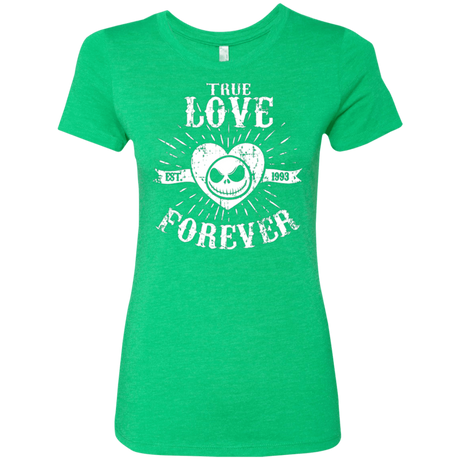 T-Shirts Envy / Small True Love Forever Nightmare Women's Triblend T-Shirt