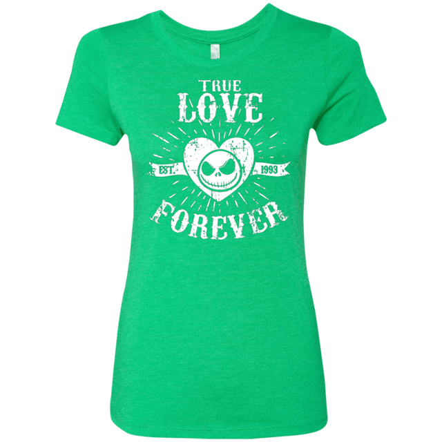 T-Shirts Envy / Small True Love Forever Nightmare Women's Triblend T-Shirt