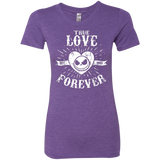 T-Shirts Purple Rush / Small True Love Forever Nightmare Women's Triblend T-Shirt