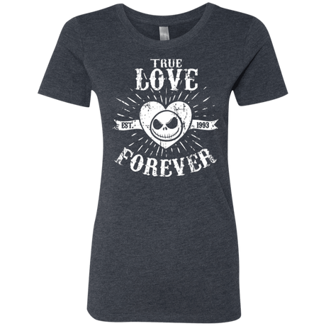 T-Shirts Vintage Navy / Small True Love Forever Nightmare Women's Triblend T-Shirt