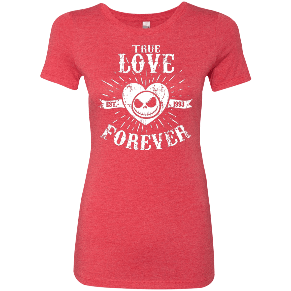 T-Shirts Vintage Red / Small True Love Forever Nightmare Women's Triblend T-Shirt