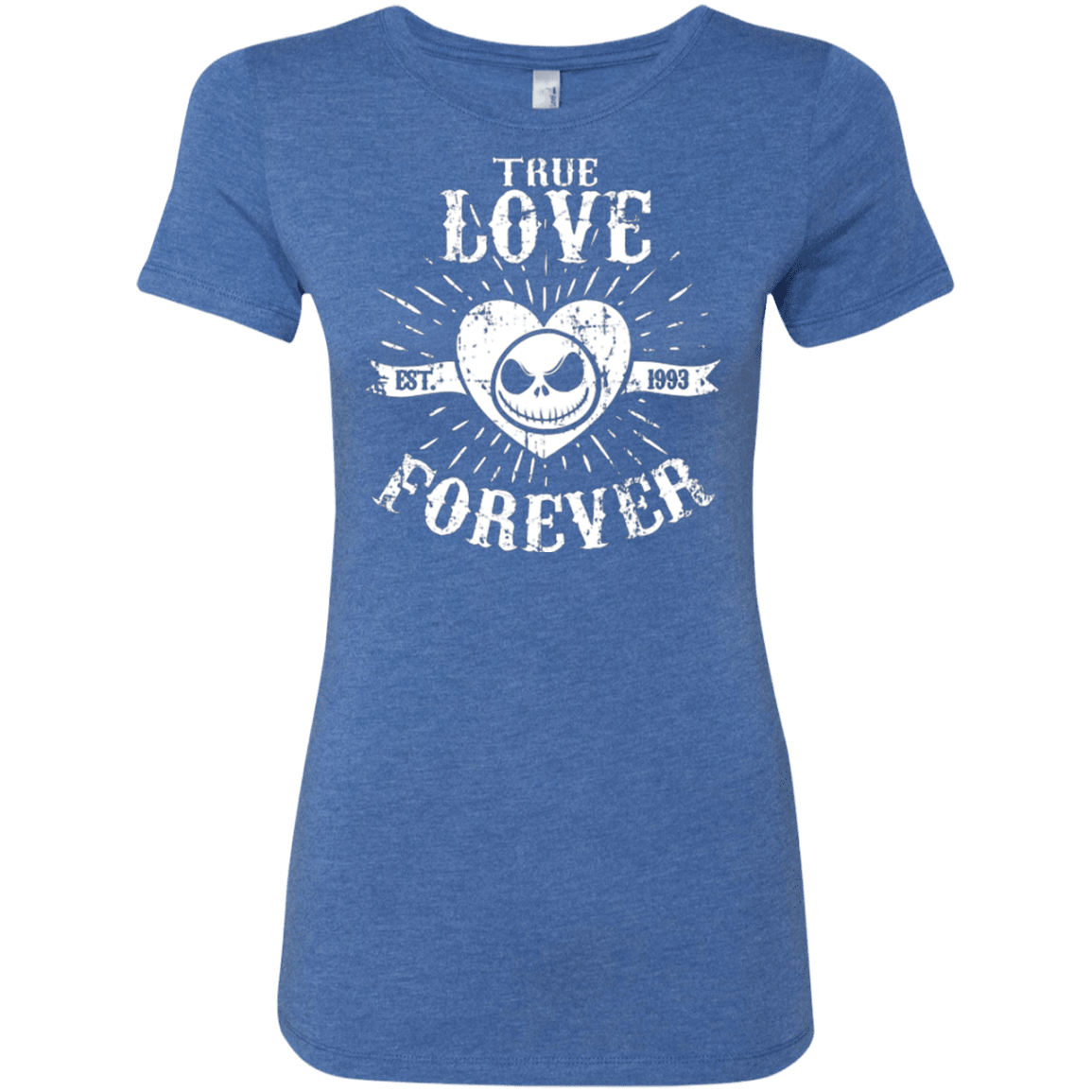 T-Shirts Vintage Royal / Small True Love Forever Nightmare Women's Triblend T-Shirt