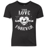 T-Shirts Vintage Black / YXS True Love Forever Nightmare Youth Triblend T-Shirt