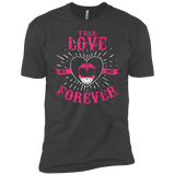T-Shirts Heavy Metal / YXS True Love Forever Pink Boys Premium T-Shirt