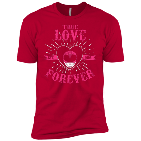 T-Shirts Red / YXS True Love Forever Pink Boys Premium T-Shirt