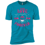 T-Shirts Turquoise / YXS True Love Forever Pink Boys Premium T-Shirt