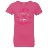 T-Shirts Hot Pink / YXS True Love Forever Pink Girls Premium T-Shirt
