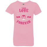 T-Shirts Light Pink / YXS True Love Forever Pink Girls Premium T-Shirt