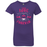 T-Shirts Purple Rush / YXS True Love Forever Pink Girls Premium T-Shirt