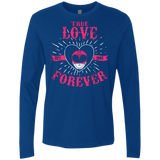 T-Shirts Royal / Small True Love Forever Pink Men's Premium Long Sleeve