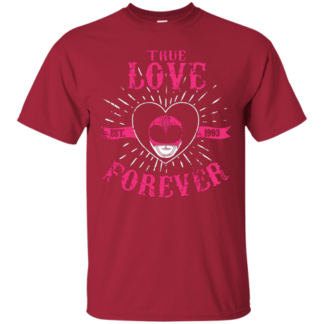 T-Shirts Cardinal / Small True Love Forever Pink T-Shirt
