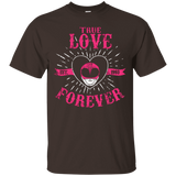 T-Shirts Dark Chocolate / Small True Love Forever Pink T-Shirt