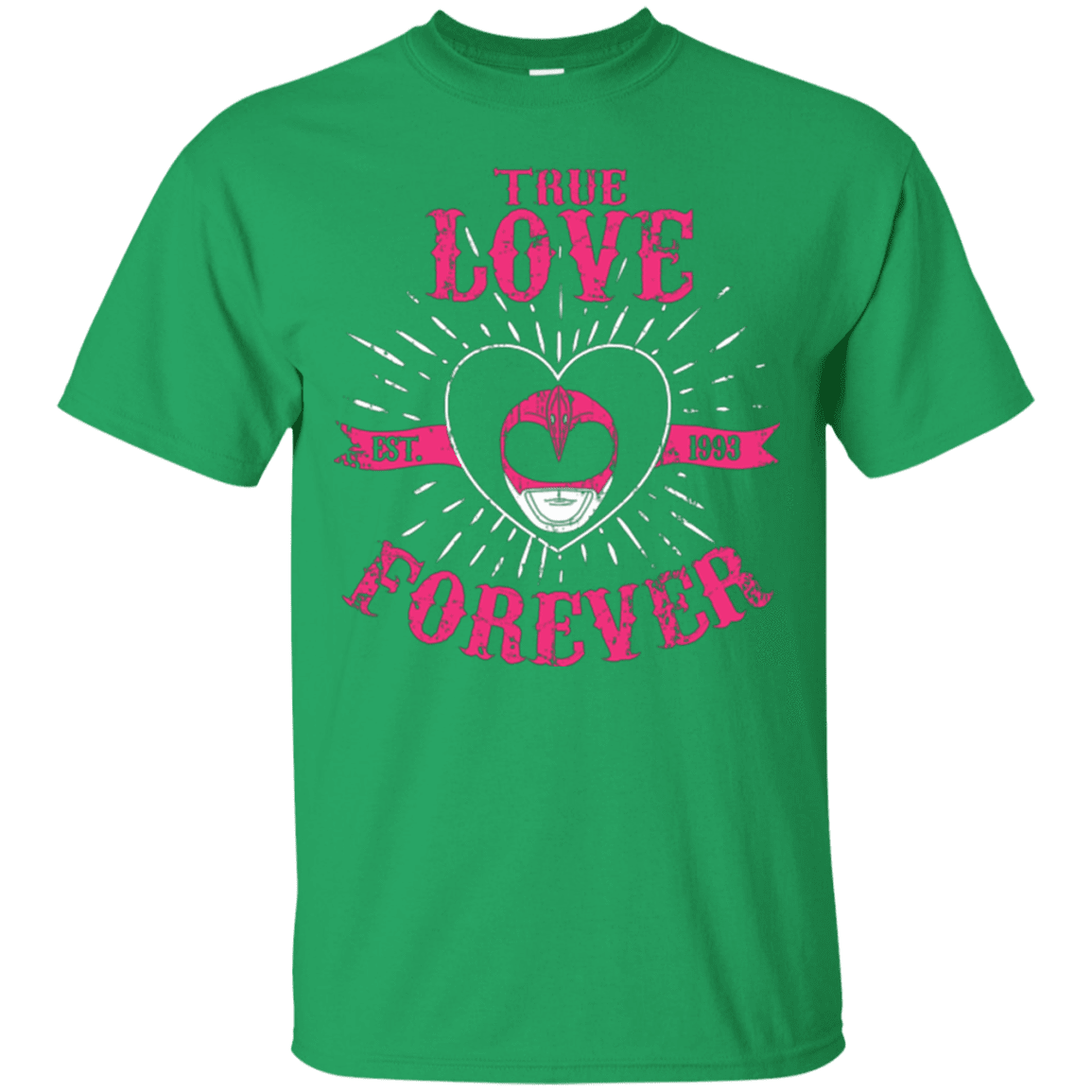 T-Shirts Irish Green / Small True Love Forever Pink T-Shirt