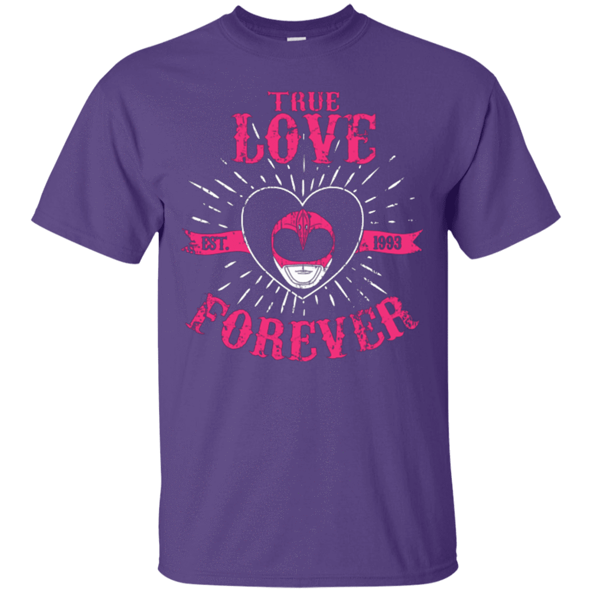 T-Shirts Purple / Small True Love Forever Pink T-Shirt