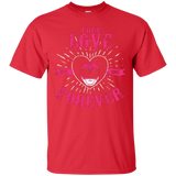 T-Shirts Red / Small True Love Forever Pink T-Shirt