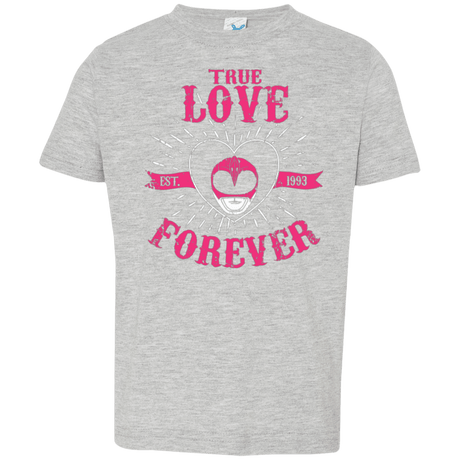 T-Shirts Heather / 2T True Love Forever Pink Toddler Premium T-Shirt