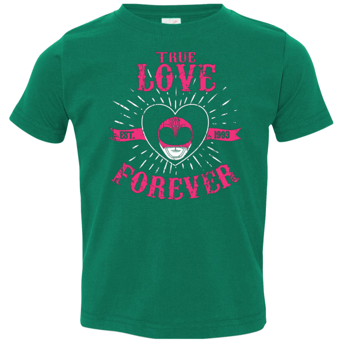 T-Shirts Kelly / 2T True Love Forever Pink Toddler Premium T-Shirt