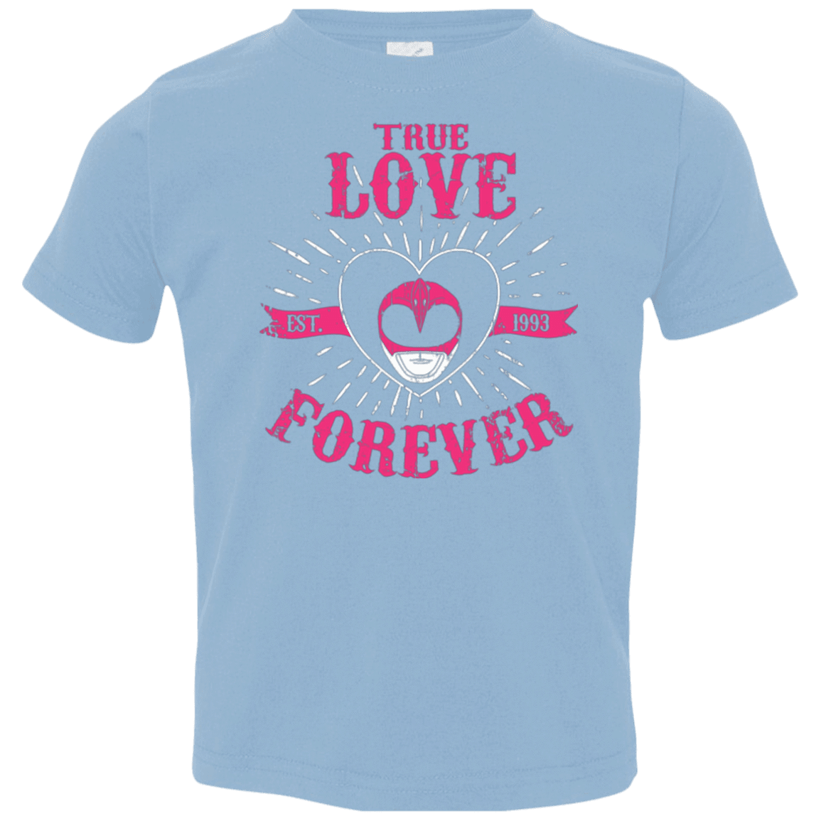 T-Shirts Light Blue / 2T True Love Forever Pink Toddler Premium T-Shirt