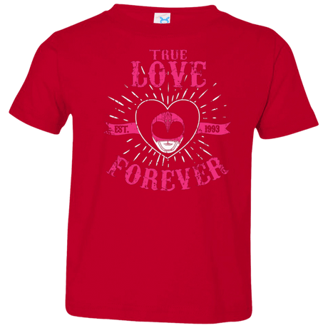 T-Shirts Red / 2T True Love Forever Pink Toddler Premium T-Shirt
