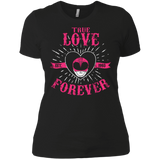 T-Shirts Black / X-Small True Love Forever Pink Women's Premium T-Shirt