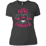 T-Shirts Heavy Metal / X-Small True Love Forever Pink Women's Premium T-Shirt
