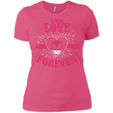 T-Shirts Hot Pink / X-Small True Love Forever Pink Women's Premium T-Shirt
