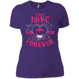 T-Shirts Purple / X-Small True Love Forever Pink Women's Premium T-Shirt