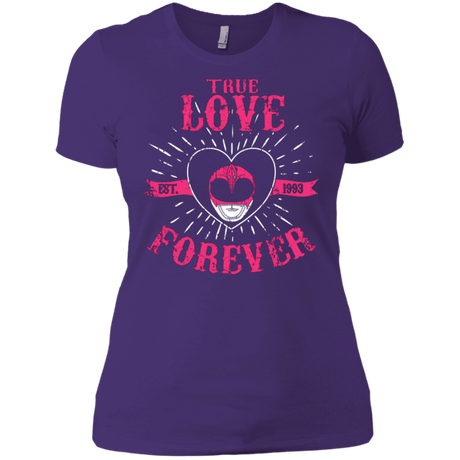 T-Shirts Purple / X-Small True Love Forever Pink Women's Premium T-Shirt