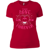 T-Shirts Red / X-Small True Love Forever Pink Women's Premium T-Shirt