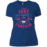 T-Shirts Royal / X-Small True Love Forever Pink Women's Premium T-Shirt