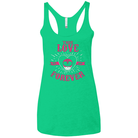T-Shirts Envy / X-Small True Love Forever Pink Women's Triblend Racerback Tank