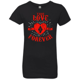T-Shirts Black / YXS True Love Forever Quinn Girls Premium T-Shirt